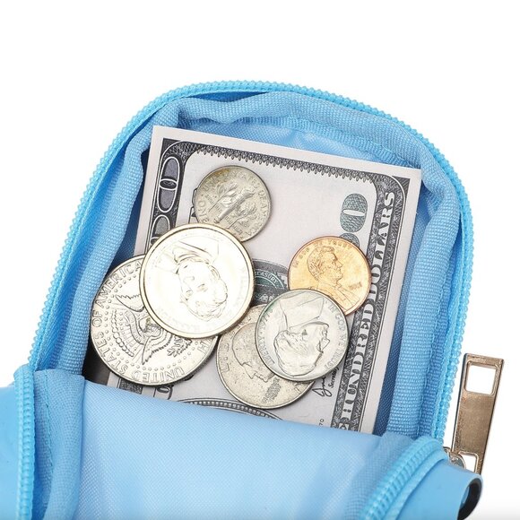 Disney Aladdin and Jasmine Backpack with Genie Wallet Carry All Pouch - Picture 11 of 11